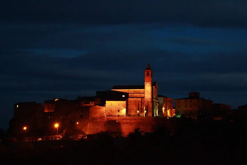Veduta di Caldana